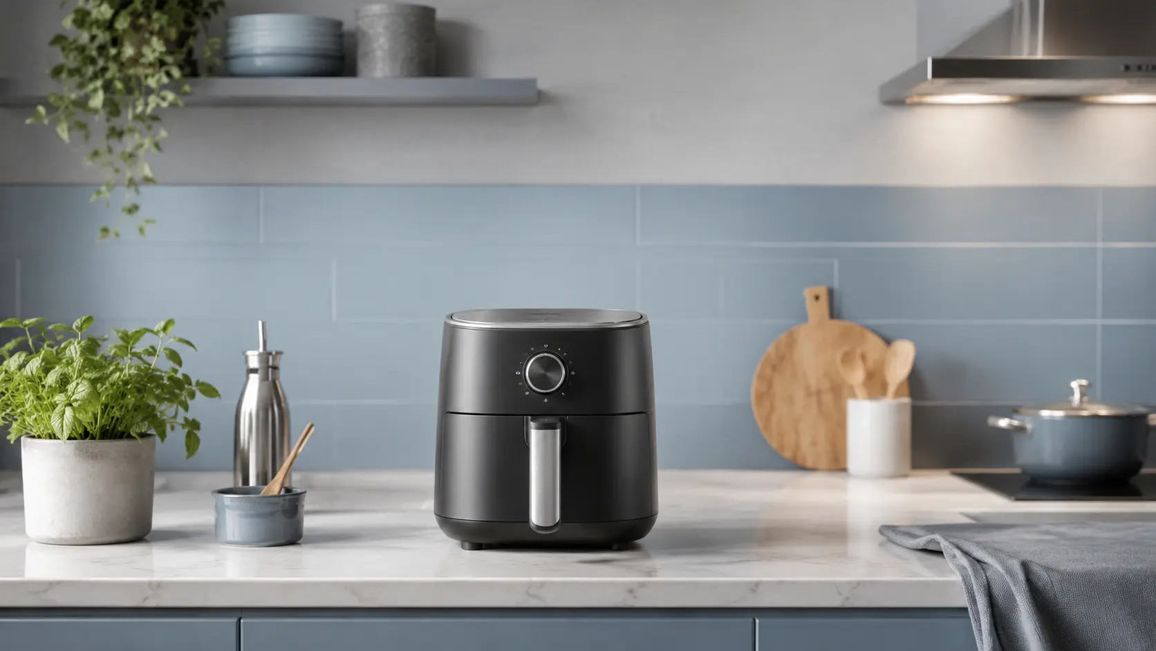 Tristar Mini Digital Airfryer mit 2 Litern und Touchdisplay